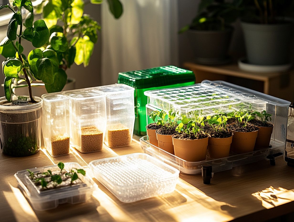 An overview of essential materials for building a DIY hydroponic system