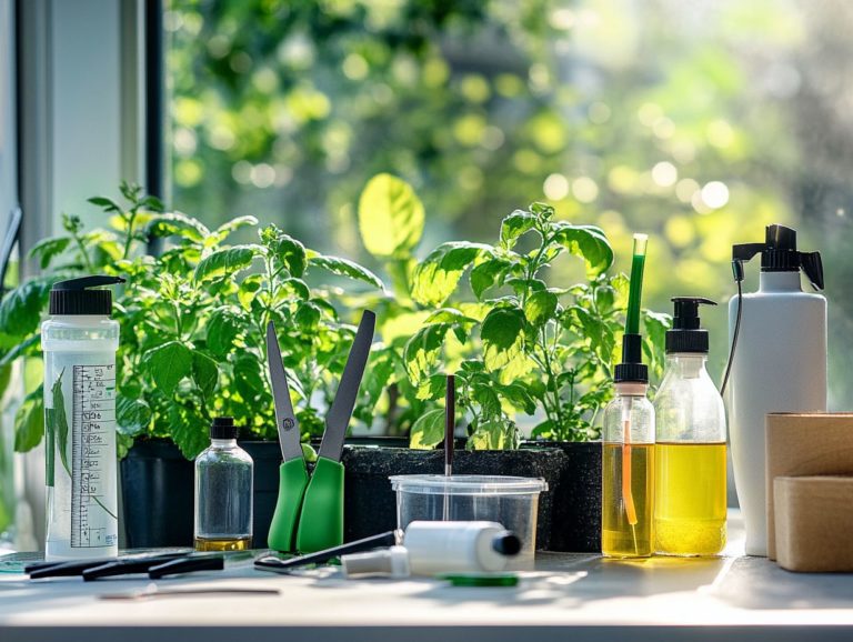 The Right Tools for Hydroponic Maintenance