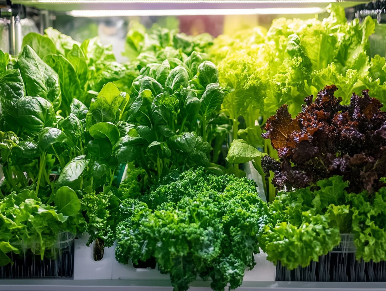 Top 10 Plant Varieties for Hydroponic Success