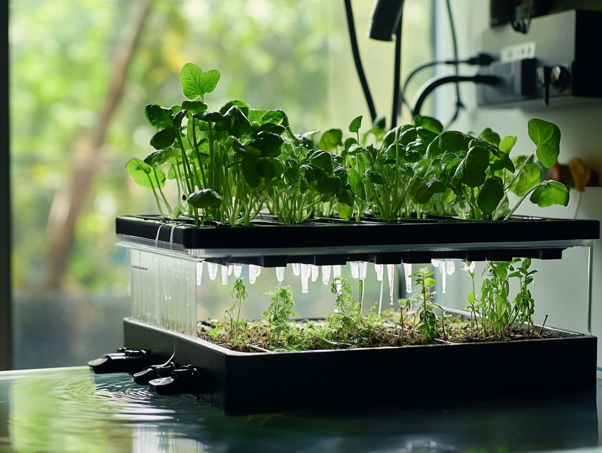 How hydroponic flood-and-drain systems work