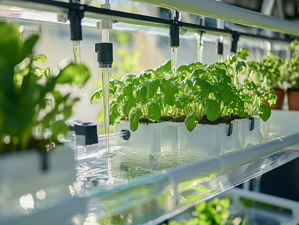 Image showing the importance of understanding hydroponic water recirculation