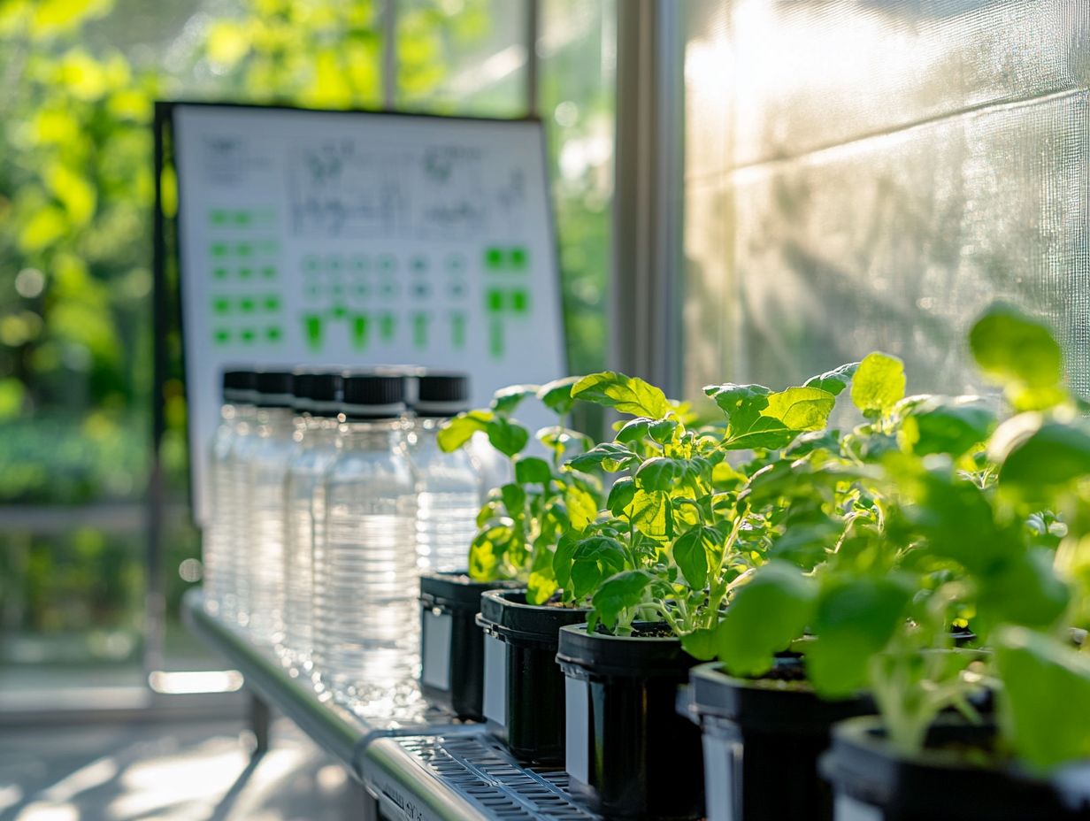 Image illustrating nutrient management in hydroponic systems