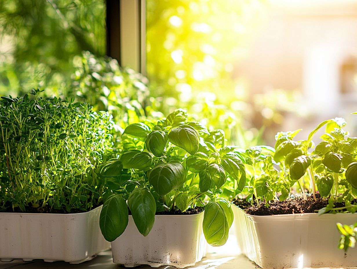 Unique herb varieties for hydroponic success