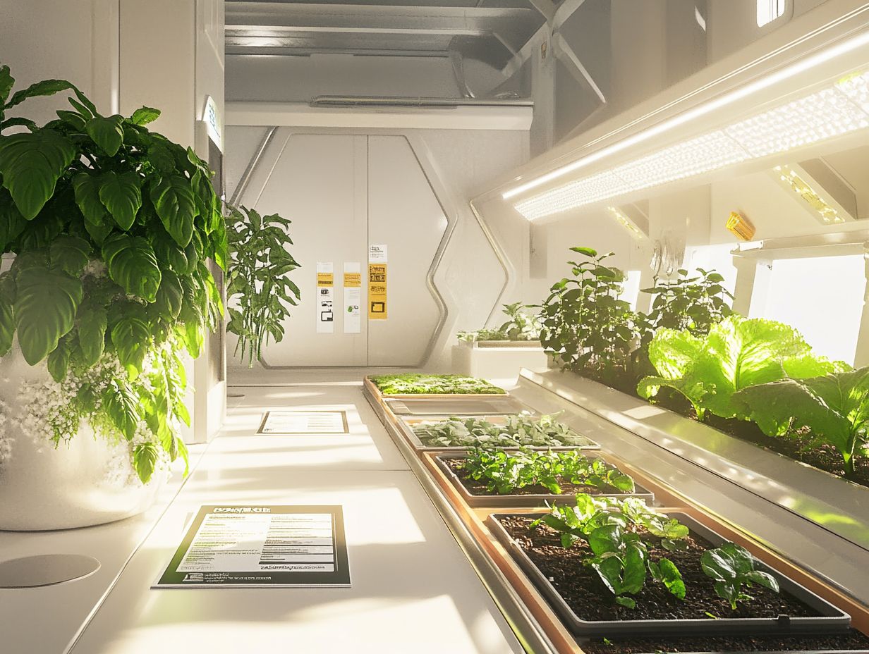 A variety of certifications available in hydroponic gardening displayed in a visual format