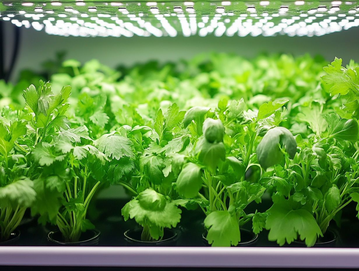 Essential tools and setup process for hydroponic herb gardening