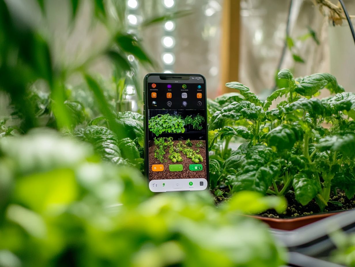 Detailing the benefits of Design and Planning Apps for hydroponic gardening.